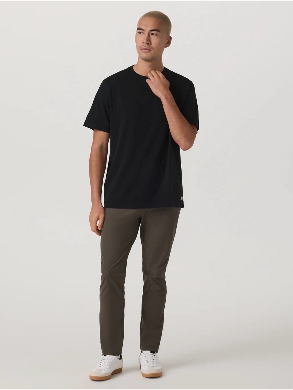 Vuori Meta olive slim casual pants size 38x32 minimalism academia gorpcore